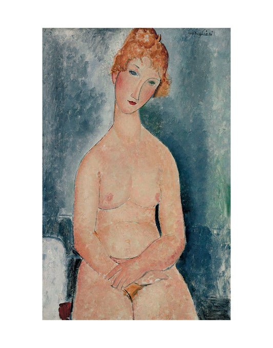 Desnudo sentado, ca. 1918