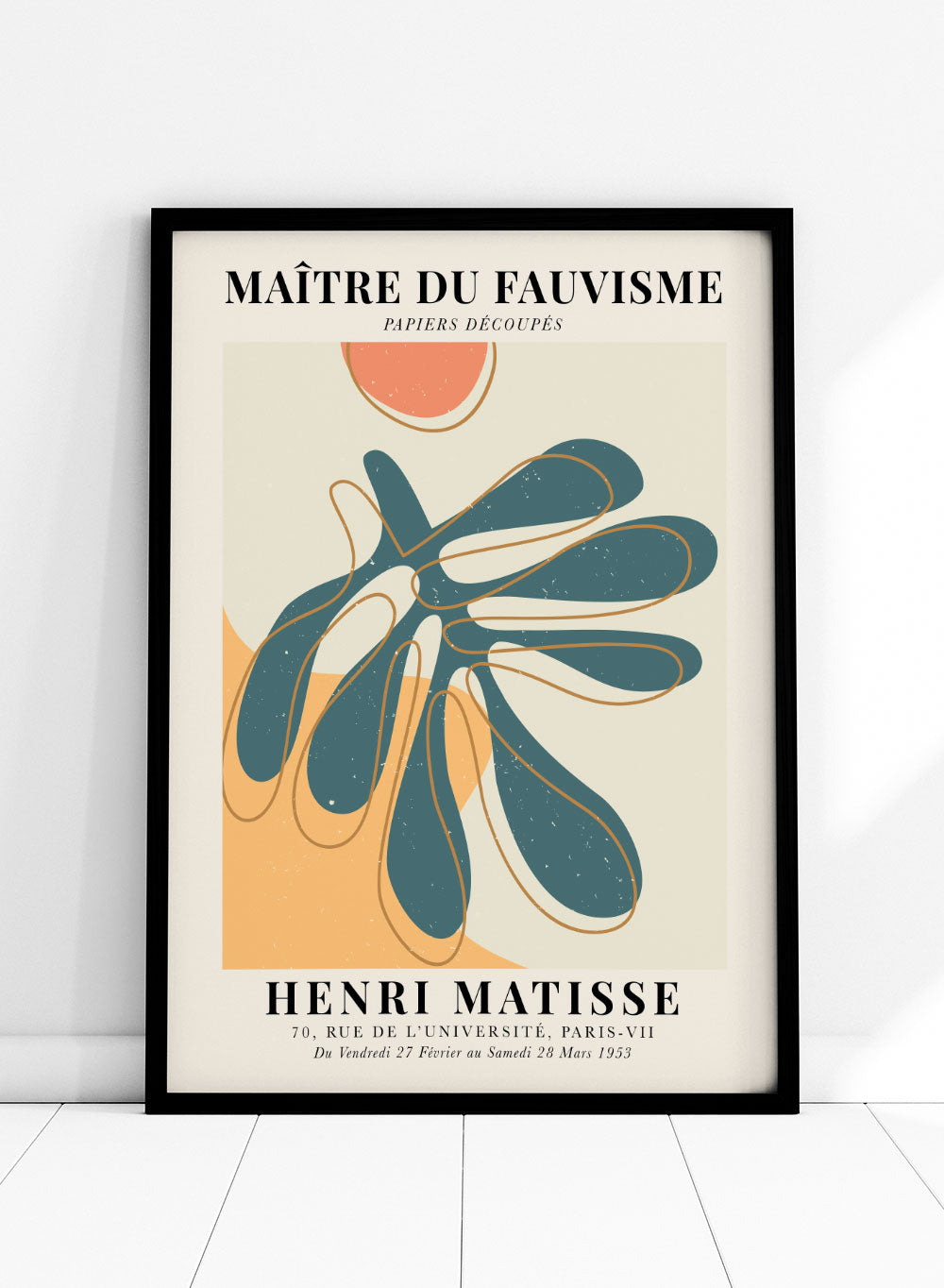 Henri Matisse, La serie de recortes - Cartel de la exposición n.º 16