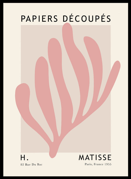 Henri Matisse, La serie de recortes - Cartel de la exposición nº 17