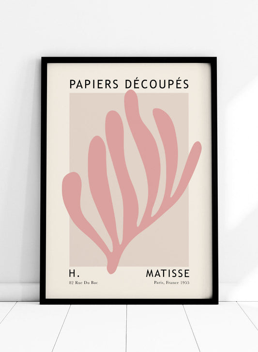 Henri Matisse, La serie de recortes - Cartel de la exposición nº 17