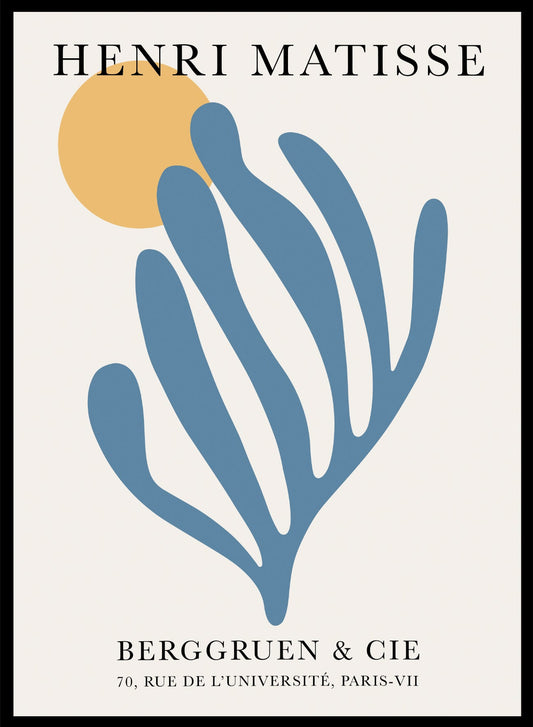 Henri Matisse, La serie de recortes - Cartel de la exposición n.º 21