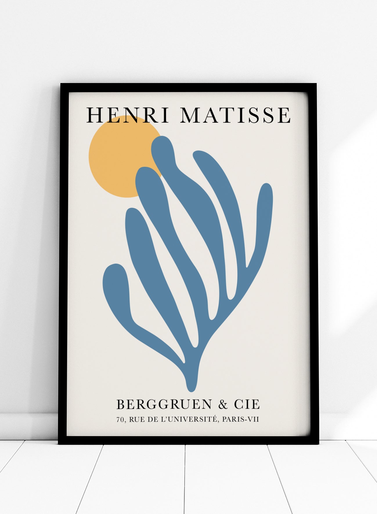 Henri Matisse, La serie de recortes - Cartel de la exposición n.º 21