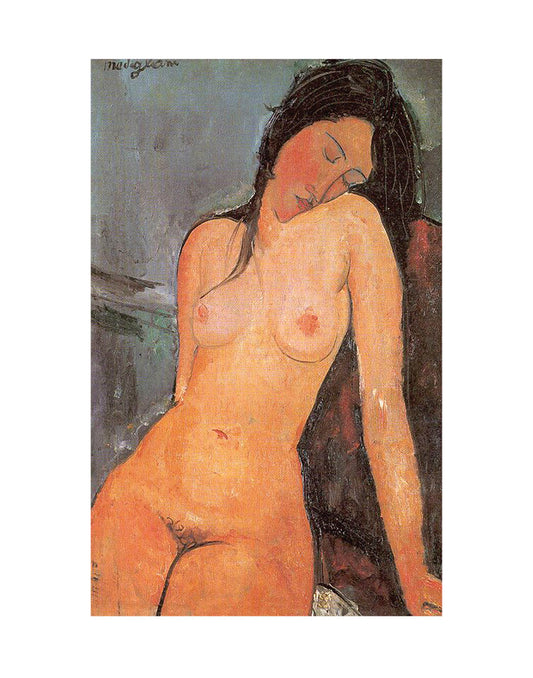 Desnudo sentado, ca. 1917