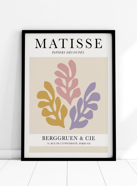 Henri Matisse, La serie de recortes - Cartel de la exposición n.º 25