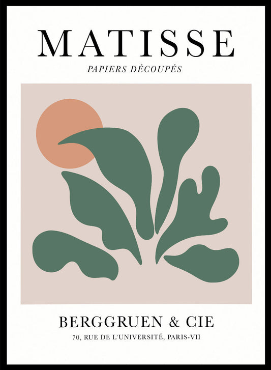 Henri Matisse, La serie de recortes - Cartel de la exposición nº 18