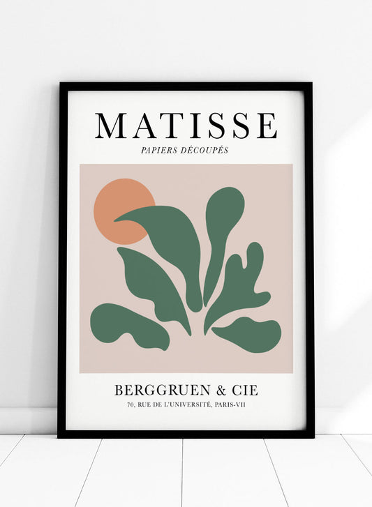 Henri Matisse, La serie de recortes - Cartel de la exposición nº 18