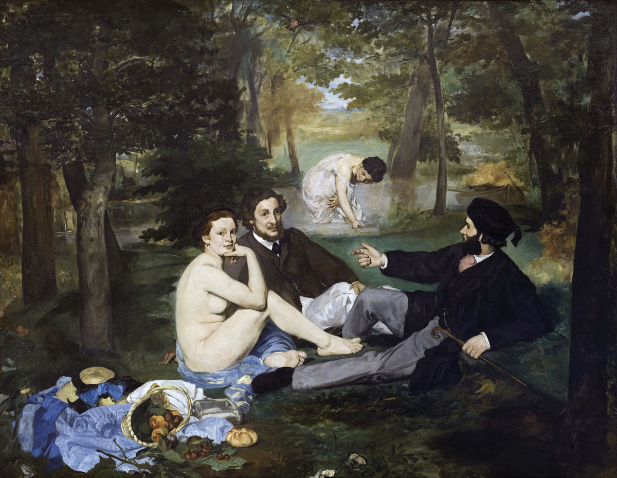 Almuerzo sobre la hierba, 1863