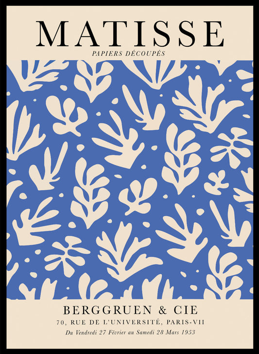 Henri Matisse, La serie de recortes - Cartel de la exposición nº 30