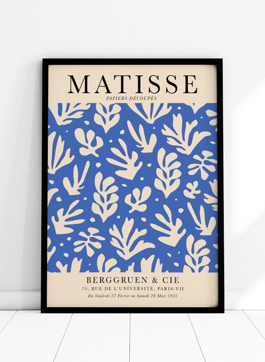 Henri Matisse, La serie de recortes - Cartel de la exposición nº 30