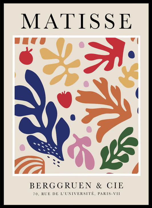 Henri Matisse, La serie de recortes - Cartel de la exposición nº 29