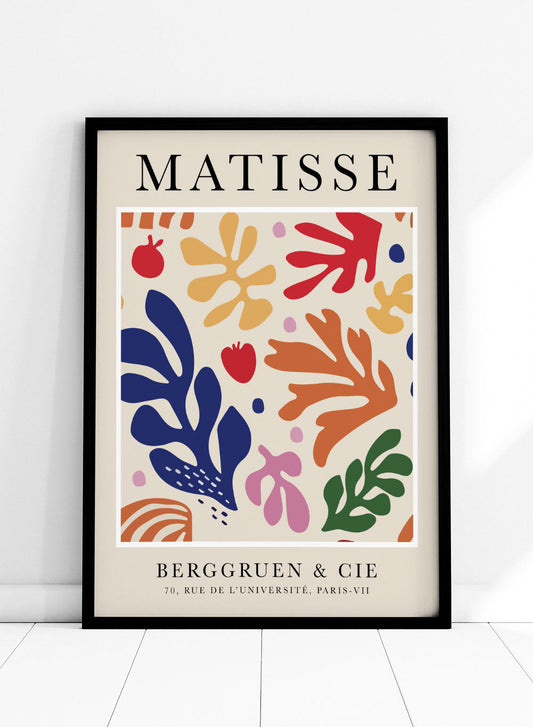 Henri Matisse, La serie de recortes - Cartel de la exposición nº 29