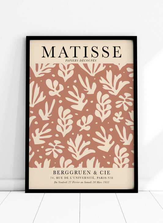 Henri Matisse, La serie de recortes - Cartel de la exposición nº 2