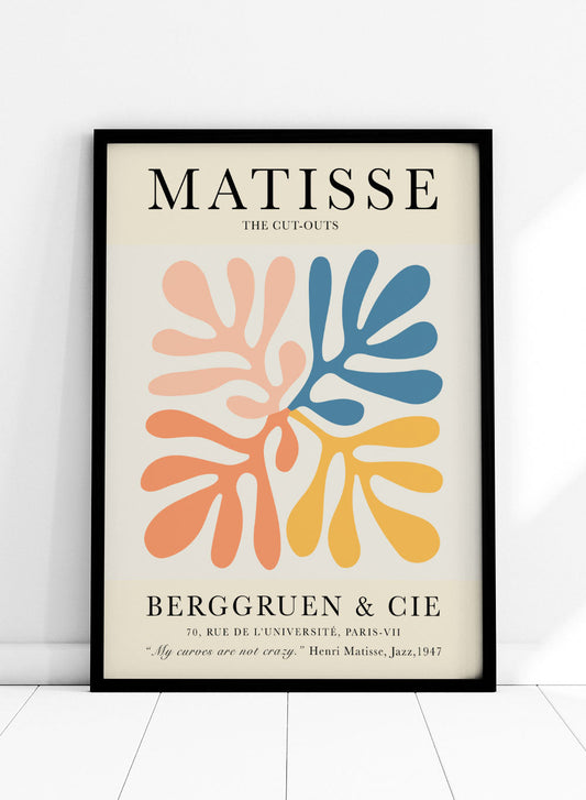 Henri Matisse, La serie de recortes - Cartel de la exposición n.º 24