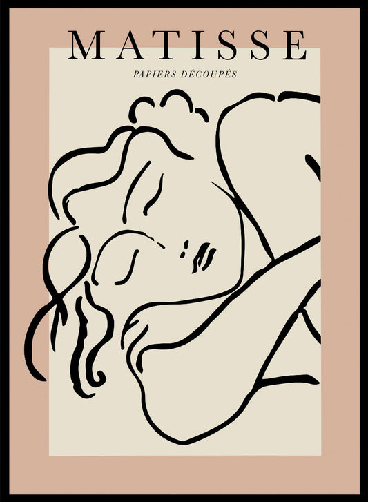 Boceto de mujer dormida de Henri Matisse