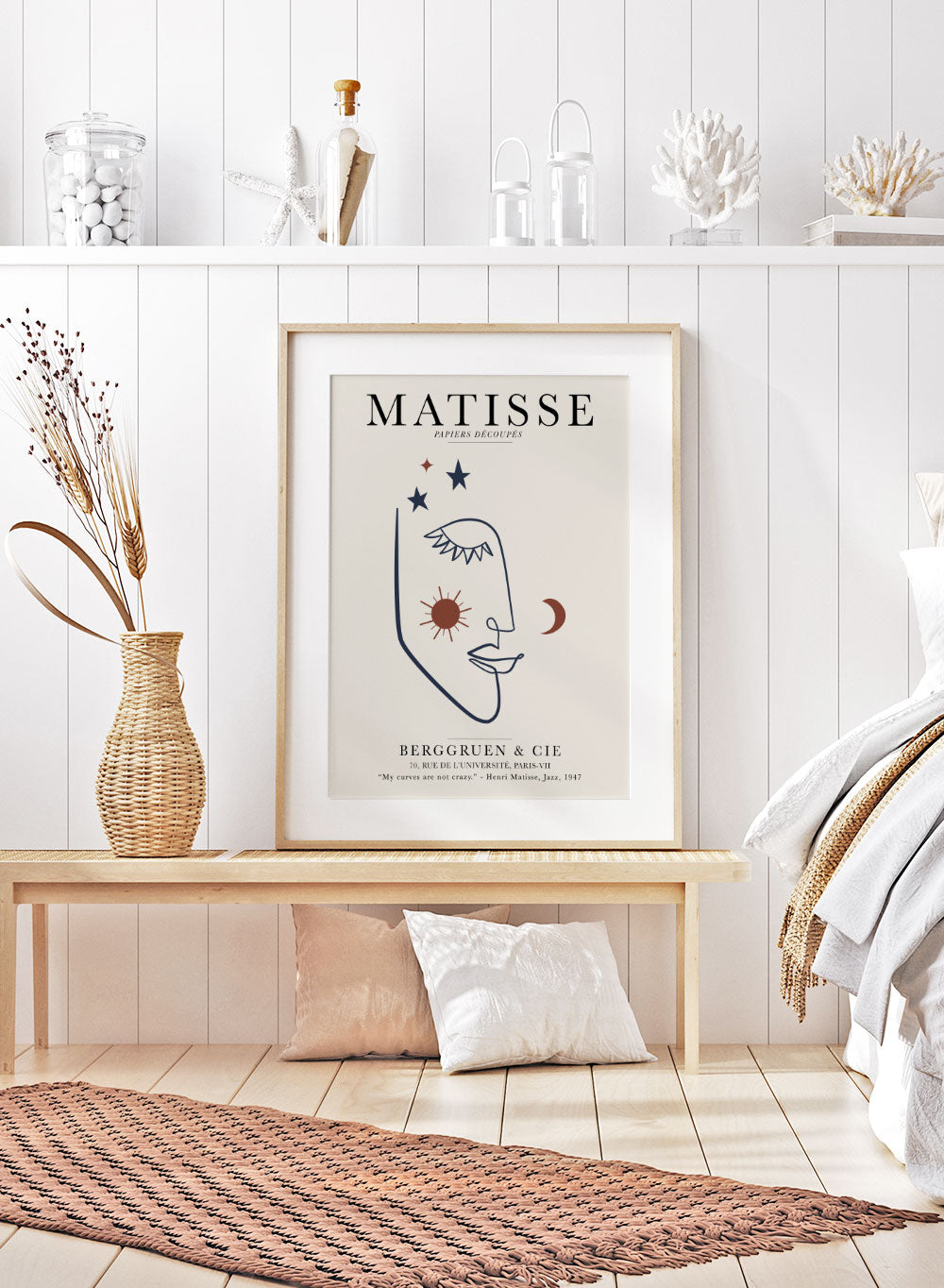 Sketch of Woman Matisse Print