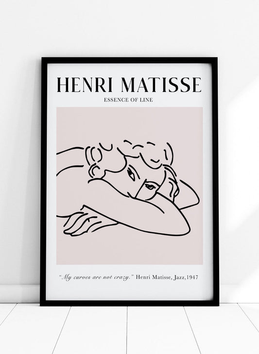 Boceto de mujer de Henri Matisse