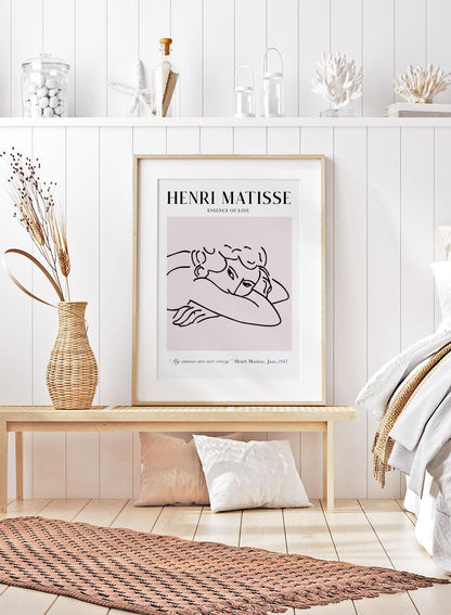 Boceto de mujer de Henri Matisse