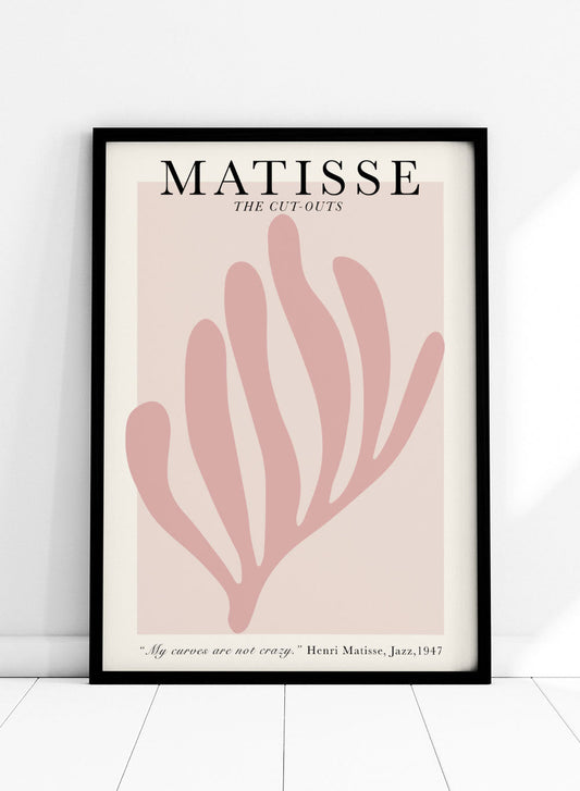 Henri Matisse, La serie de recortes - Cartel de la exposición nº 4