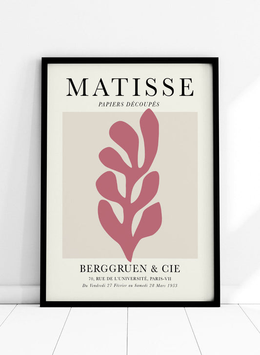 Henri Matisse, La serie de recortes - Cartel de la exposición nº 19