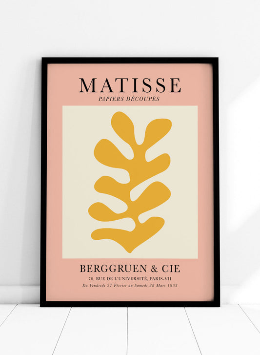 Henri Matisse, La serie de recortes - Cartel de la exposición n.º 20