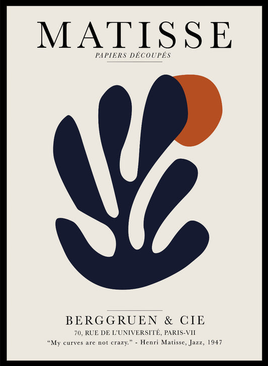 Henri Matisse, La serie de recortes - Cartel de la exposición n.º 26