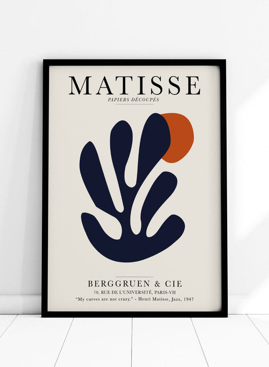 Henri Matisse, La serie de recortes - Cartel de la exposición n.º 26