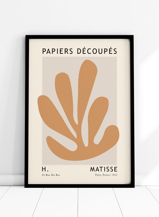 Henri Matisse, La serie de recortes - Cartel de la exposición nº 6