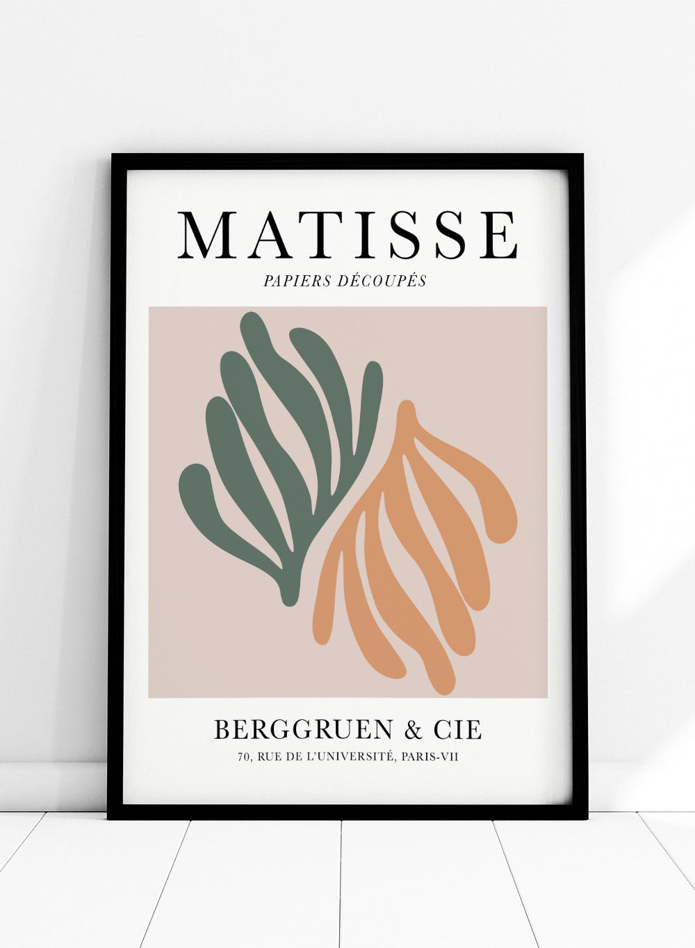 Henri Matisse, La serie de recortes - Cartel de la exposición nº 7