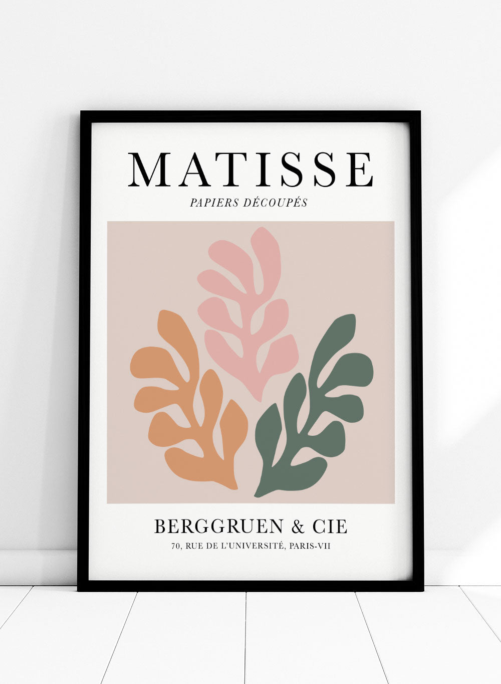 Henri Matisse, La serie de recortes - Cartel de la exposición nº 8