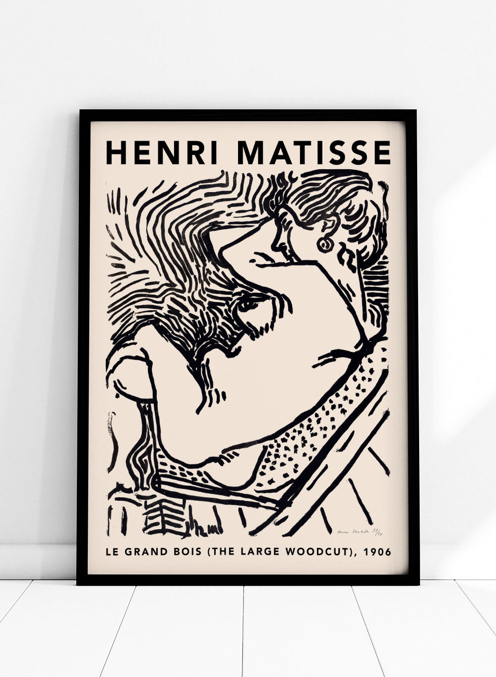 Impresión Le Grand Bois 1906 de Henri Matisse