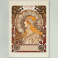 La Plume by Alphonse Mucha