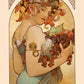 Fruit by Alphonse Mucha