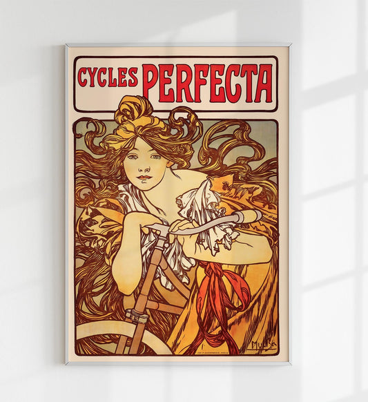 Cycles Perfecta by Alphonse Mucha