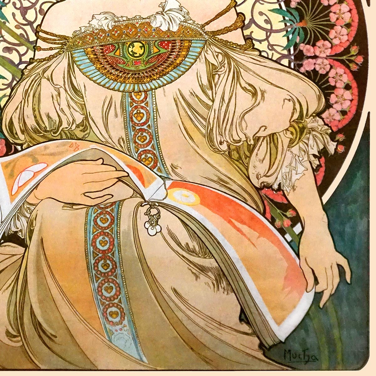 Reverie by Alphonse Mucha