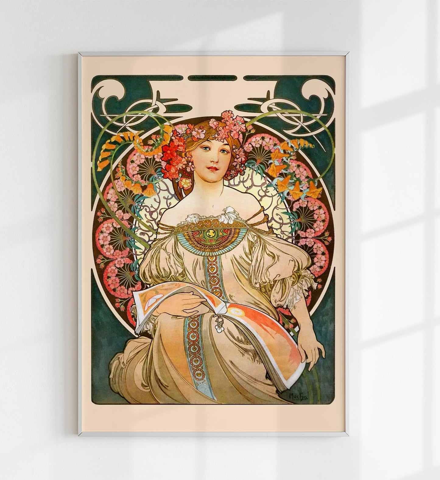 Reverie by Alphonse Mucha