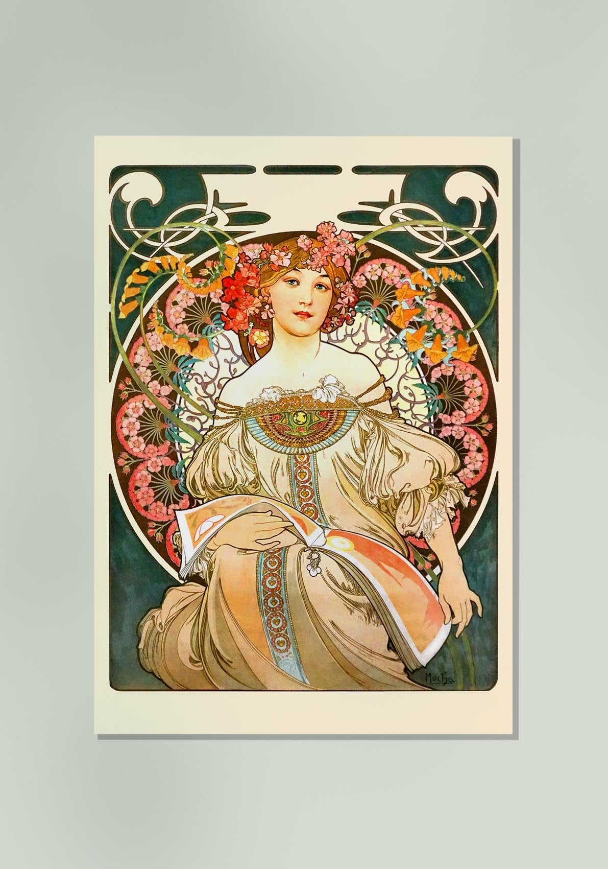 Reverie by Alphonse Mucha