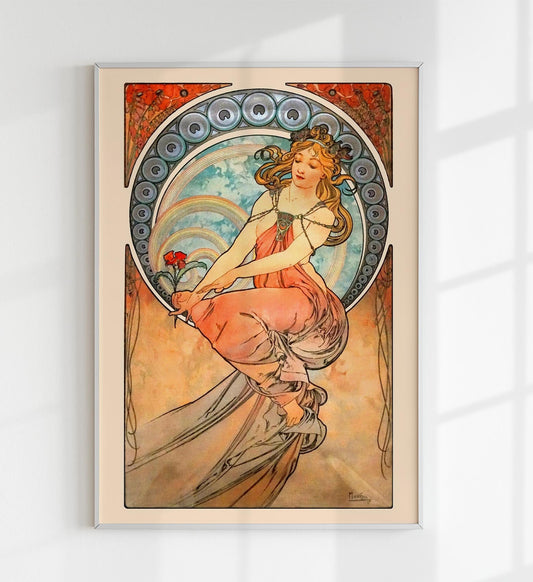 La Peinture by Alphonse Mucha