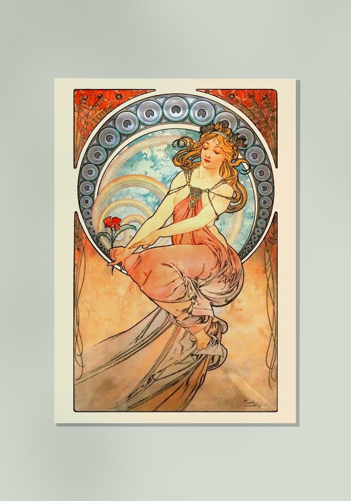 La Peinture by Alphonse Mucha