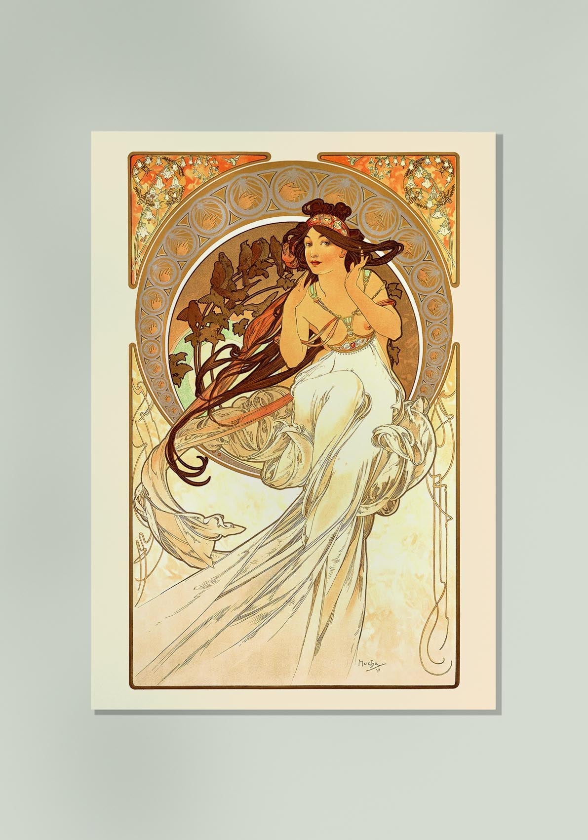 The Arts Music by Alphonse Mucha