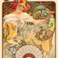 Biscuits Lefèvre Utile by Alphonse Mucha