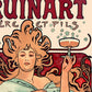 Champagne Ruinart by Alphonse Mucha