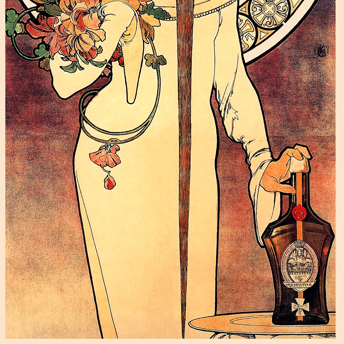 La Trappistine by Alphonse Mucha