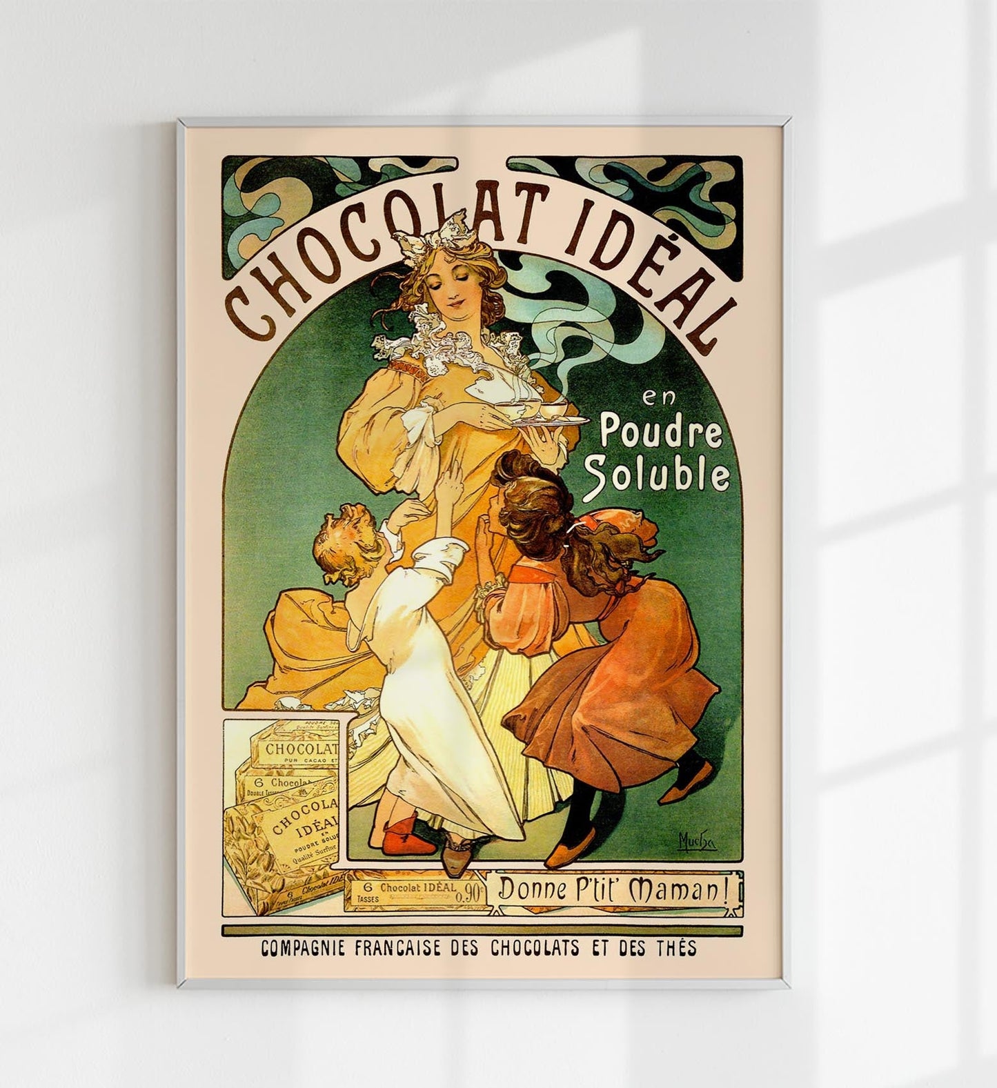 Chocolate Ideal de Alphonse Mucha