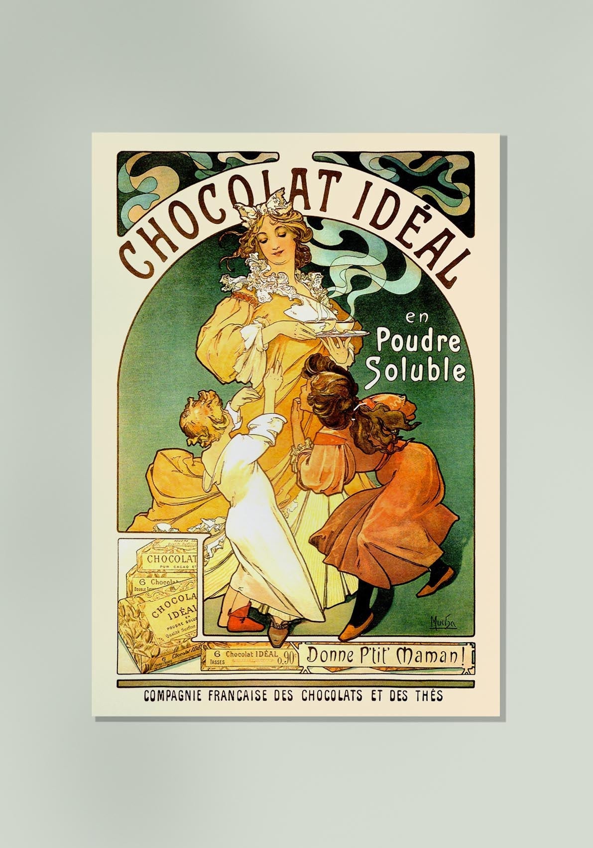 Chocolate Ideal de Alphonse Mucha