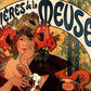 Bieres de la Meuse by Alphonse Mucha