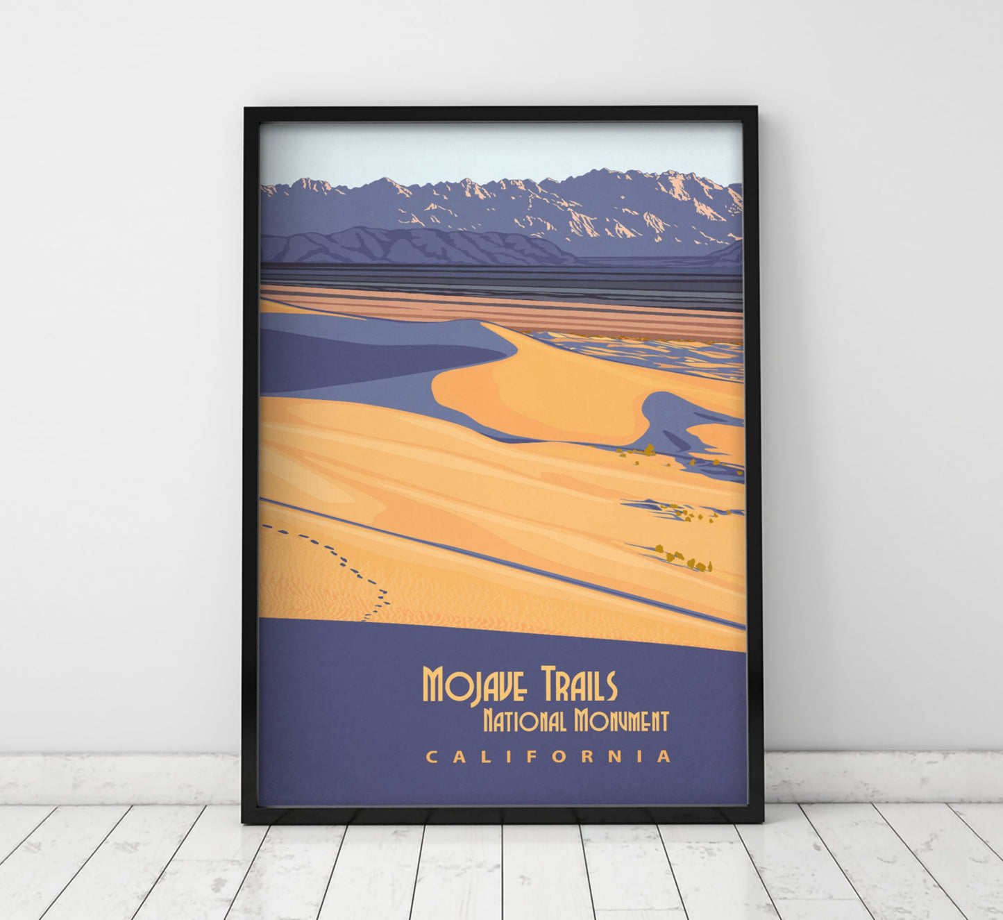 Mojave Trails, California - National Monuments Print