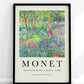 The Artist’s Garden in Giverny by Monet Print