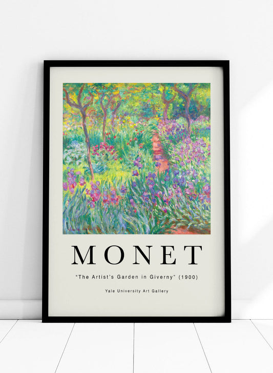 El jardín del artista en Giverny, de Monet