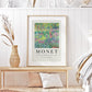 The Artist’s Garden in Giverny by Monet Print