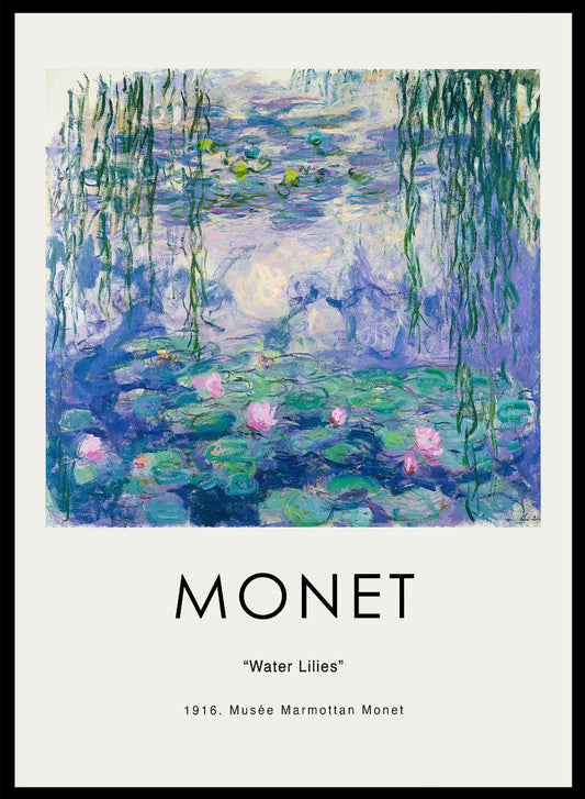 Lirios de agua, 1916, de Monet